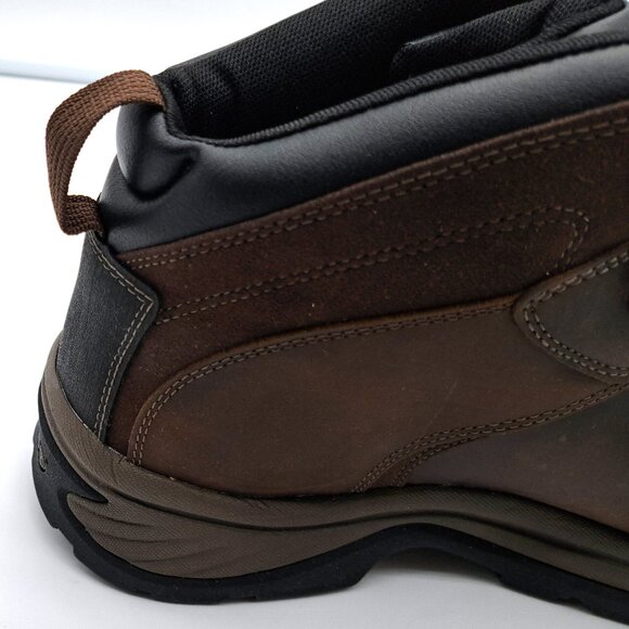 Timberland Men's Flume Mid Waterproof Hiking Boot, Dark Brown - Size 11.5 - Picture 12 of 16